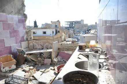 İŞİD-dən geri alınan Kobanidən son fotolar  - FOTOSESSİYA