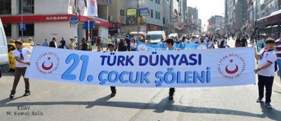 Türk dünyasının uşaqları İstanbula toplaşdı - FOTO