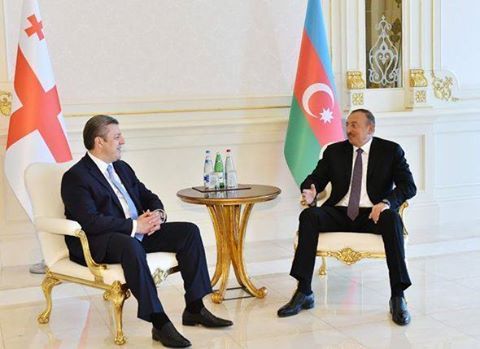 Azərbaycan prezidenti Gürcüstanın baş nazirini qəbul edib-Yenilənib