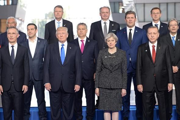 NATO liderləri Brüsseldə - FOTO