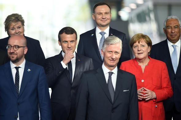 NATO liderləri Brüsseldə - FOTO