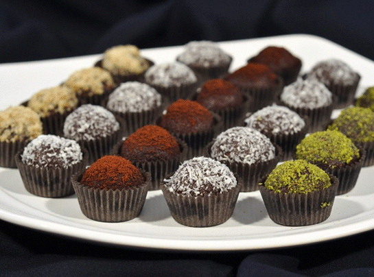 Kakaolu kokoslu şokoladlı keks topları - VİDEO