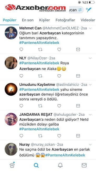 Röyanın mükafat alması Türkiyədə narazılıqla qarşılandı: "Bunu kim buraxıb səhnəyə?"