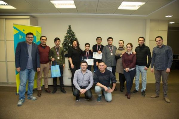 Beynəlxalq Elm Olimpiadasında medal qazanan gənclərlə görüş keçirilib