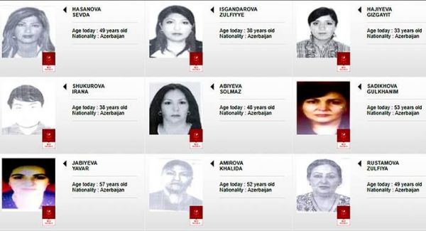İnterpol azərbaycanlı qadınları axtarır