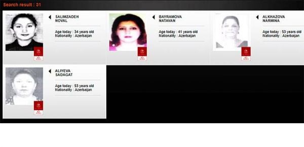 İnterpol azərbaycanlı qadınları axtarır