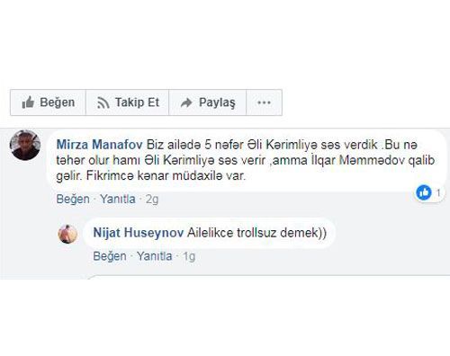 AXCP ilə REAL arasında trol davası - Fotolar