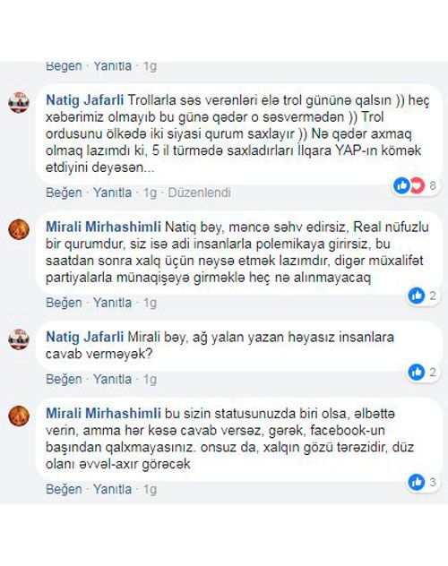 AXCP ilə REAL arasında trol davası - Fotolar