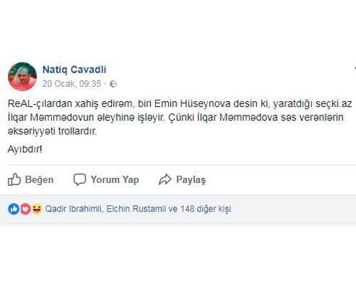 AXCP ilə REAL arasında trol davası - Fotolar