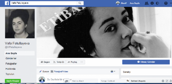31 il əvvəl ölmüş azərbaycanlı aktrisanın sirli Facebook profili