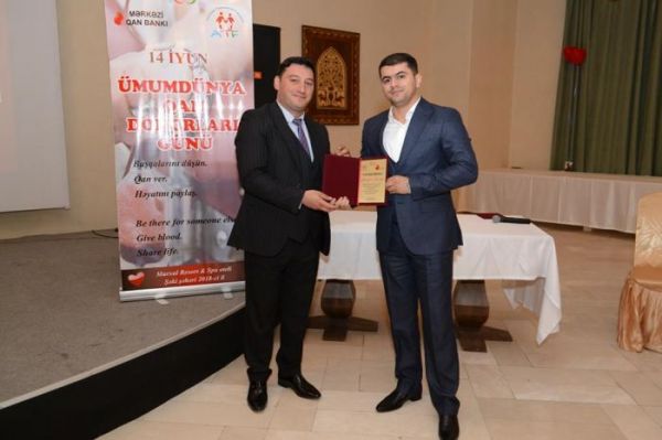 Şəkidə "Ümumdünya Qan Donorları Günü" qeyd olundu - FOTO