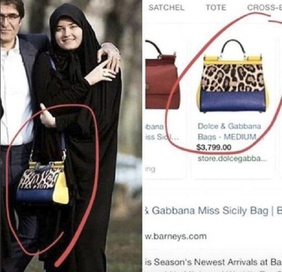 3799 dollarlıq çanta İranı qarışdırdı - FOTO