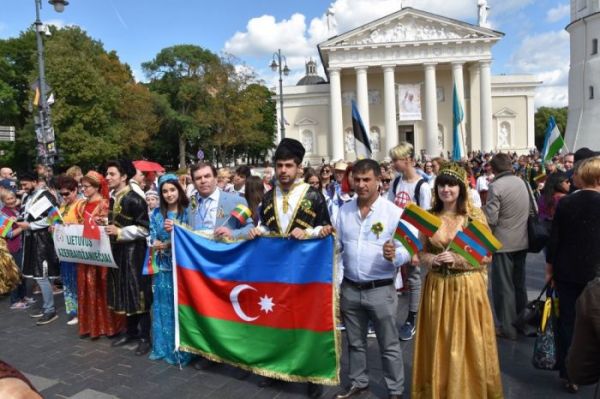 Azərbaycan diasporu “Litva naminə...” mahnı bayramında iştirak edib