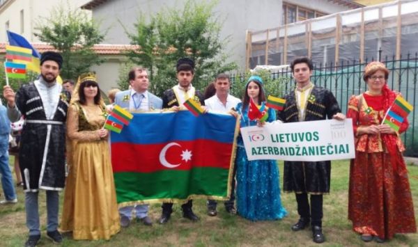 Azərbaycan diasporu “Litva naminə...” mahnı bayramında iştirak edib
