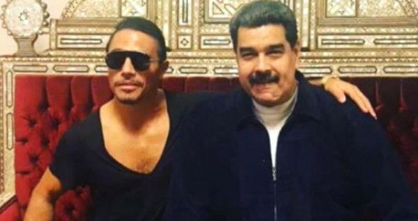 Ölkəsi böhranda olan Maduro Nüsrətin restoranında ət yedi, xalqı üsyana qalxdı