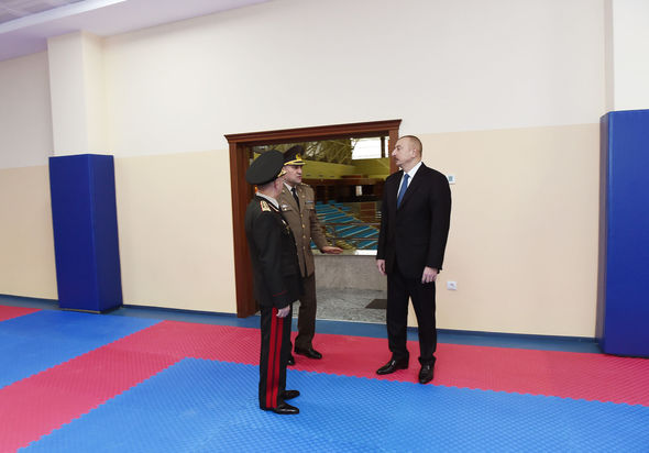 Prezident idman-sağlamlıq klubunun açılışında - YENİLƏNİB + FOTO
