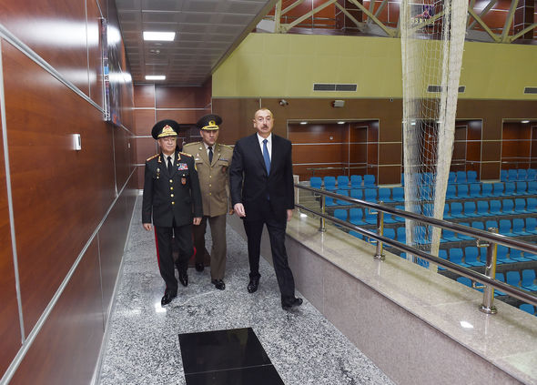 Prezident idman-sağlamlıq klubunun açılışında - YENİLƏNİB + FOTO