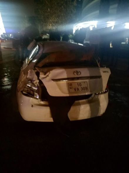 Bakıda taksi sürücüsü qəza törətdi: dörd sərnişin yaralandı - FOTO-VIDEO