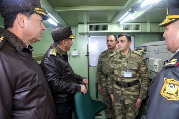 Azərbaycan ordusunda yeni komanda idarəetmə məntəqəsi istifadəyə verilib -FOTO