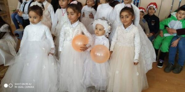 Cəlilabad rayonunda xüsusi qayğıya ehtiyacı olan uşaqlar üçün Yeni il şənliyi keçirilib- FOTO