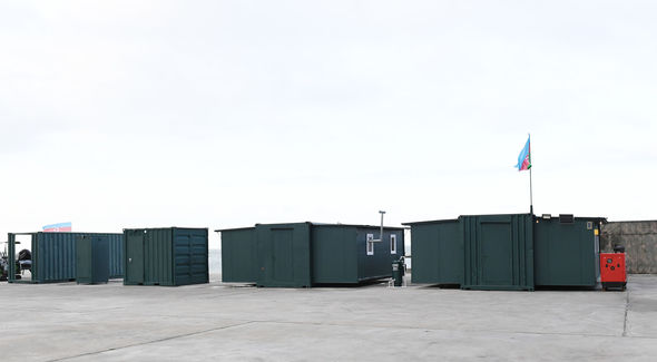 Prezident İlham Əliyev yeni sərhəd gözətçi gəmisi ilə tanış olub