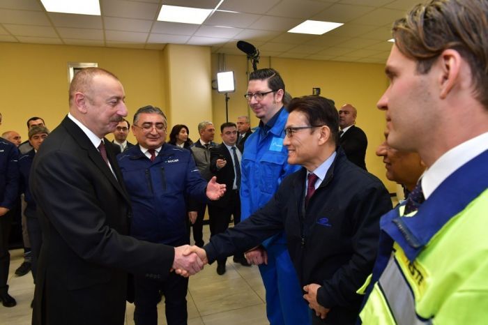 Prezident İlham Əliyev Sumqayıtda açılışda - YENİLƏNİB