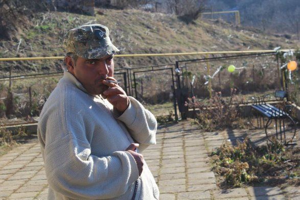 Azərbaycana keçməyə çalışan erməni minaya düşdü - FOTO