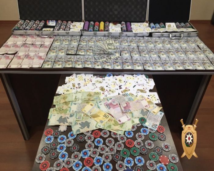 Polis Bakıda qumarxana aşkarladı - FOTOLAR