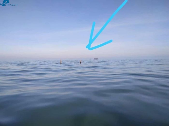 "Neft Daşları"ndakı meydança belə çökdü - BİR ANDA YOX OLDU