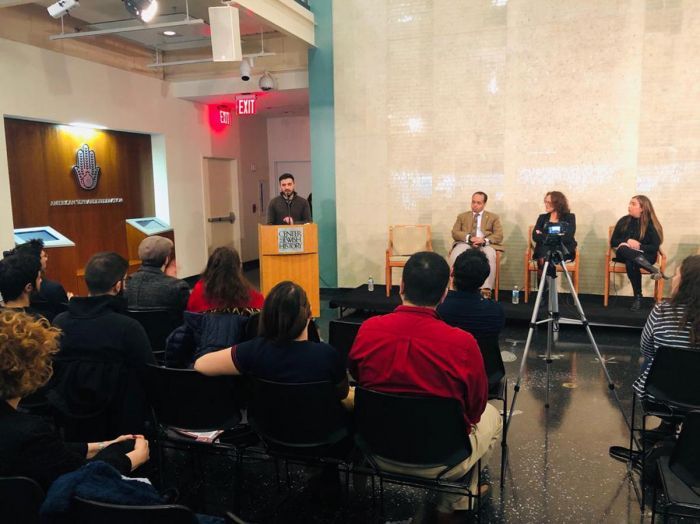 Nyu Yorkda Amerikanın yəhudi və müsəlman təşkilatları Xocalı qətliamını anıb - FOTO