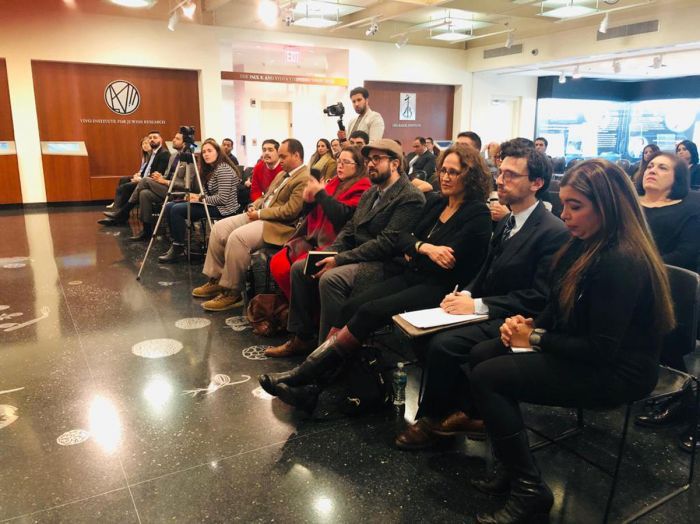 Nyu Yorkda Amerikanın yəhudi və müsəlman təşkilatları Xocalı qətliamını anıb - FOTO