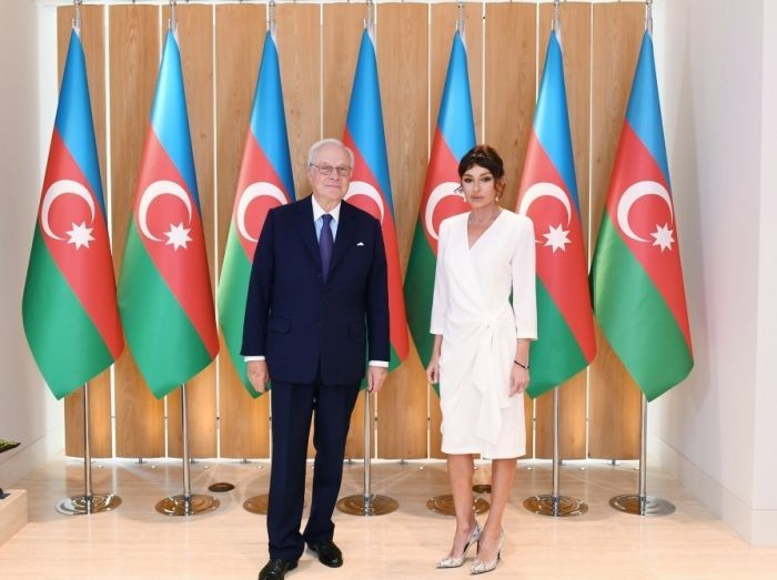 Birinci vitse-prezident Mehriban Əliyeva “Rothschild Global Financial Advisory” şirkətinin rəhbəri ilə görüşüb