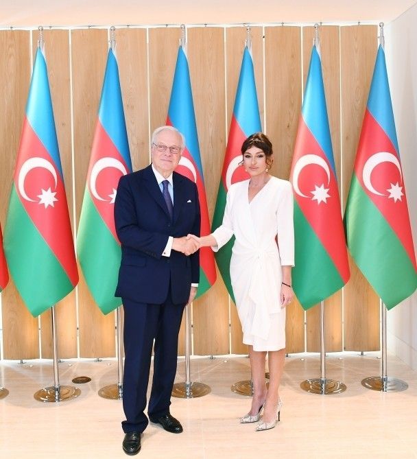 Birinci vitse-prezident Mehriban Əliyeva “Rothschild Global Financial Advisory” şirkətinin rəhbəri ilə görüşüb