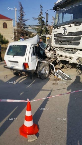 Şamaxıda ağır qəza: iki qardaş öldü - FOTO