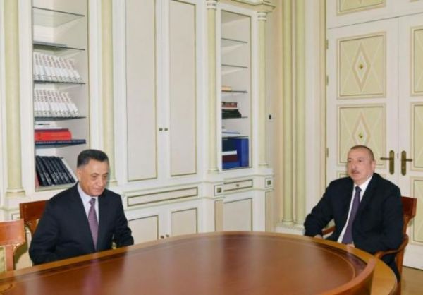 Prezident Ramil Usubovu Təhlükəsizik Şurasının katibi vəzifəsinə təyin olunması münasibətilə qəbul edib