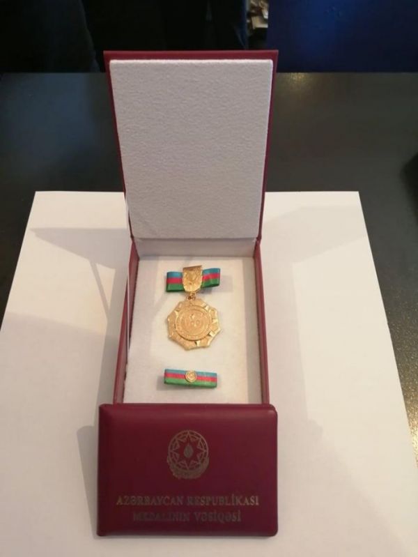 Prezident Sabir Rüstəmxanlını “Azərbaycan Xalq Cümhuriyyəti - 100” medalı ilə təltif edib