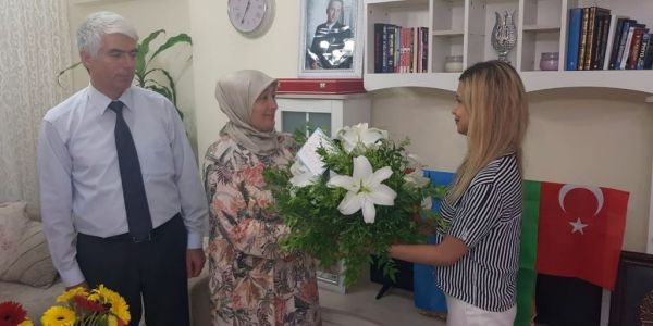 Samir Adıgözəlli Türkiyədə 15 iyul şəhidinin ailəsini ziyarət etdi.