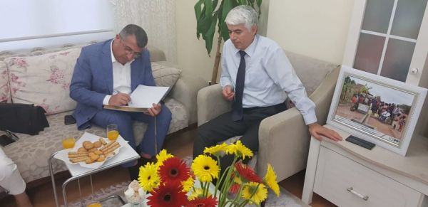 Samir Adıgözəlli Türkiyədə 15 iyul şəhidinin ailəsini ziyarət etdi.