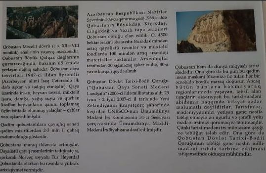 Qobustan  tarixi-mədəni irsimiz, daş yaddaşımız - FOTO