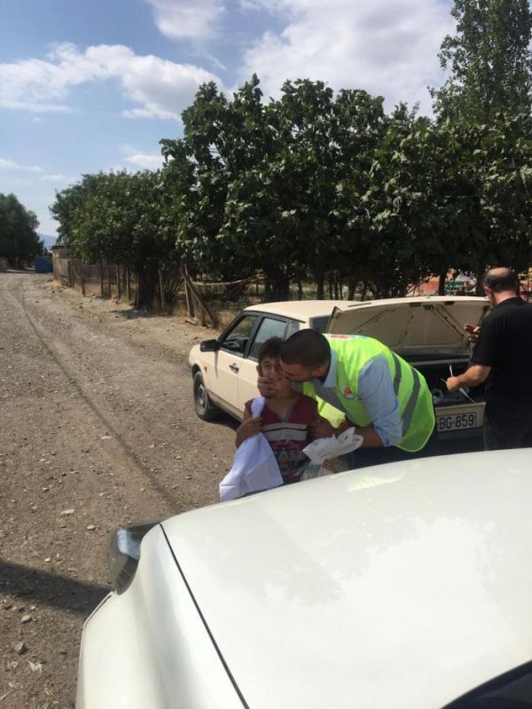 Avropa Türk Konfederasiyası Azərbaycanda qurban kəsdi - FOTOLAR