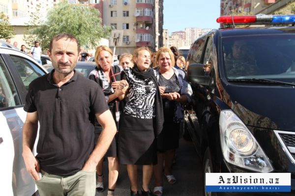 Pilot Rəşad Atakişiyevlə vida mərasimi - FOTOLAR