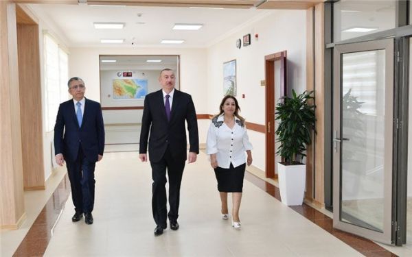 Prezident 101 nömrəli məktəbdə 