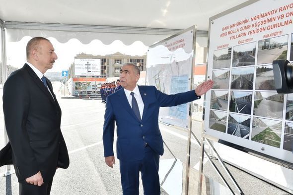 İlham Əliyev Bakıda açılışda - FOTO
