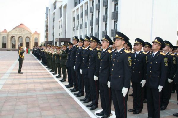 Polis Akademiyasında andiçmə mərasimi keçirilib