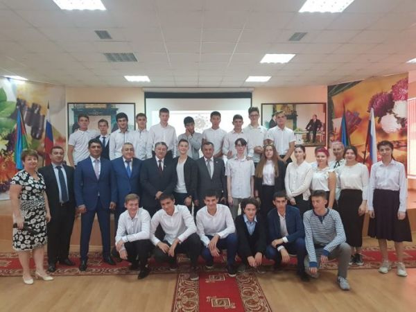 Azərbaycan nümayəndə heyəti Həştərxanda - Foto