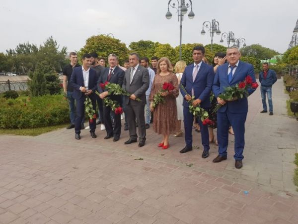 Azərbaycan nümayəndə heyəti Həştərxanda - Foto