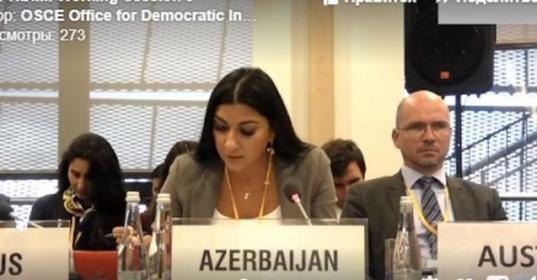 PA rəsmisi: “Heç bir ölkənin vətəndaş cəmiyyəti nümayəndəsi ATƏT-ə “sədəqə” dalınca gəldiyini açıq şəkildə etiraf etməmişdi”