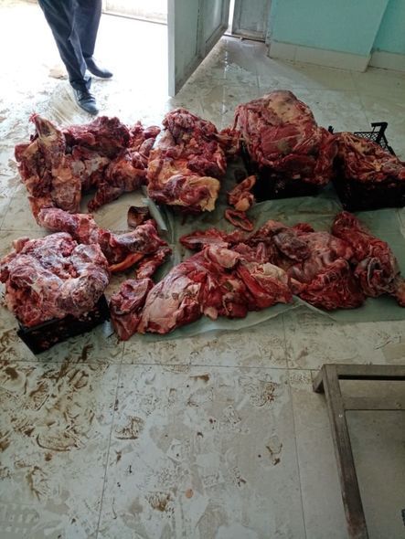 Leş ət satan “Bala Tofiq” ələ keçdi - FOTO