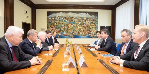 ATƏT sədri Minsk qrupunun həmsədrləri ilə Dağlıq Qarabağı müzakirə etdi - FOTO