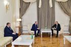 Prezident İlham Əliyev Qaraçay-Çərkəz Respublikasının başçısını qəbul edib